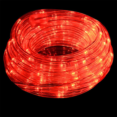 Lina świetlna z 2400 diodami LED Czerwony 100 m PVC