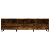 vidaXL Szafka pod TV, przydymiony dąb, 150x30x44,5 cm wariant 5