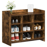 Szafka na buty z przechowywaniem Dąb wędzony 85 x 39,5 x 70 cm