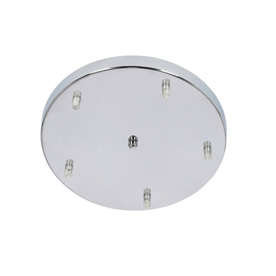 Lampa sufitowa wisząca chromowa talerz 5x60W Marina Candellux  35-60198