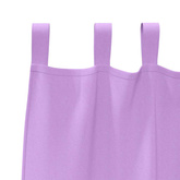 Firany blackout z kółkami 2 pcs Fioletowy 245 x 140 cm