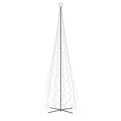 Choinka stożkowa, 3000 kolorowych diod LED, 230x800 cm