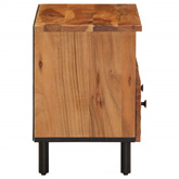 Szafka pod telewizor, 70x33x46 cm, lite drewno akacjowe
