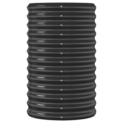 Podwyższona donica, stal malowana proszkowo 114x40x68 cm