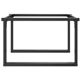 Nogi do stolika kawowego w kształcie czworokąta, 70x60x43 cm