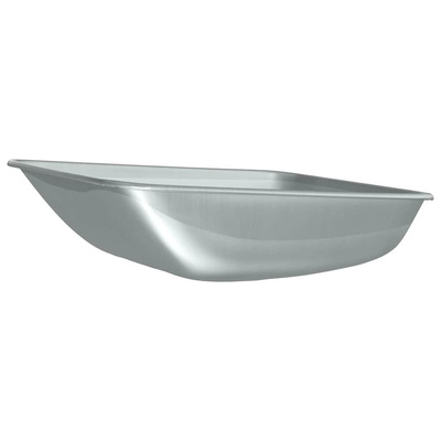 Zastąpienie tacy widlaka Srebrny 80 x 60 x 25 cm Stal