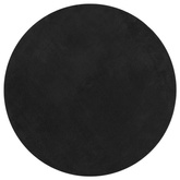 vidaXL Dywan HUARTE z krótkim włosiem, czarny, Ø 200 cm