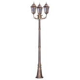 ogrodowa stojąca K-7006A2/3 CZARNY/ZŁOTY z serii LOZANA Lampa
