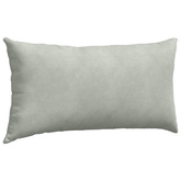 Poduszki na sofę 2 pcs Jasnoszary 80 x 40 cm Tkanina sztruksowa