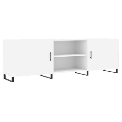 vidaXL Szafka pod TV, biała, 150x30x50 cm, materiał drewnopochodny model standard