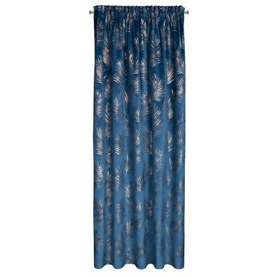 Zasłona Gloria granatowa 140x300