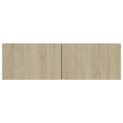vidaXL Szafka pod TV, dąb sonoma 100x30x30 cm, materiał drewnopochodny