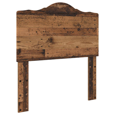 Ramka łóżka Stare drewno 90 x 190 cm Drewno inżynieryjne