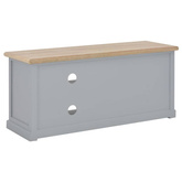 vidaXL Szafka pod TV, szara, 90x30x40 cm, drewniana