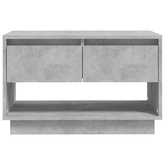 vidaXL Szafka pod TV, szarość betonu, 70x41x44 cm