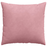 Poduszki na sofę 2 pcs Różowy 50 x 50 cm Tkanina sztruksowa