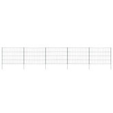 Płotek ogrodowy, 115 x 79 cm, zielony