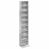 Kabinet na płyty CD Betonowy szary 33 x 23,5 x 175 cm