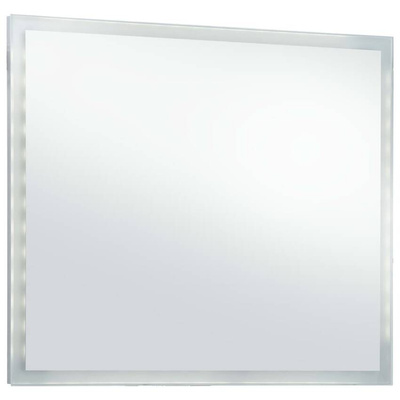 vidaXL Ścienne lustro łazienkowe z LED, 60 x 50 cm