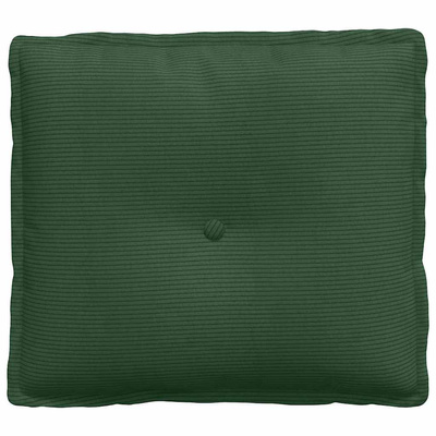 Poduszka na plecy Zielony dżungli 50 x 45 cm Tkanina sztruksowa