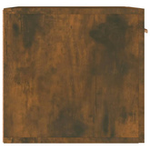 Szafka wisząca, przydymiony dąb, 60x36,5x35 cm vidaXL