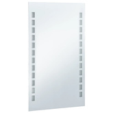 vidaXL Ścienne lustro łazienkowe z LED, 50 x 60 cm
