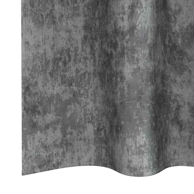 Zasłony z weluru z zasłonami 2 pcs Szary 225 x 140 cm Aksamit