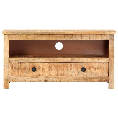 vidaXL Szafka pod TV, 79x30x40 cm, surowe drewno mango