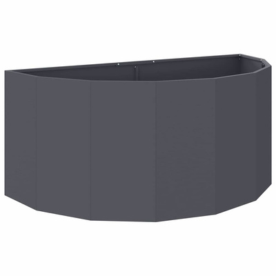 Donica Antracyt 120 x 60 x 50 cm Stal