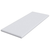 Nakładka na materac Biały 80 x 200 cm Tkanina jacquard