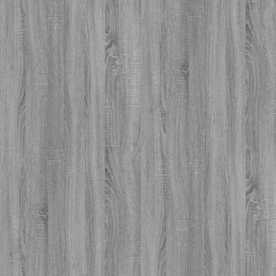 vidaXL Biurko, szary dąb sonoma, 100x49x75 cm, materiał drewnopochodny