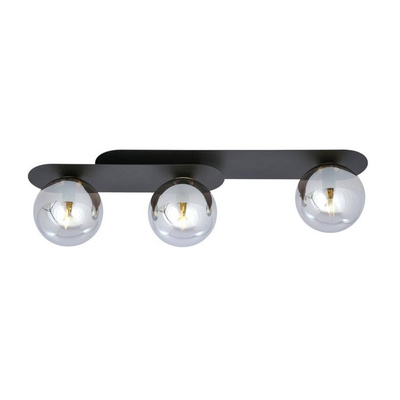 Lampa sufitowa  PLAZA 3 BLACK/GRAFIT