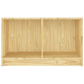 vidaXL Szafka pod TV, 70x33x42 cm, lite drewno sosnowe