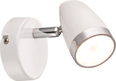 Kinkiet biały regulowany lampa LED 4W Blanca 91-44006