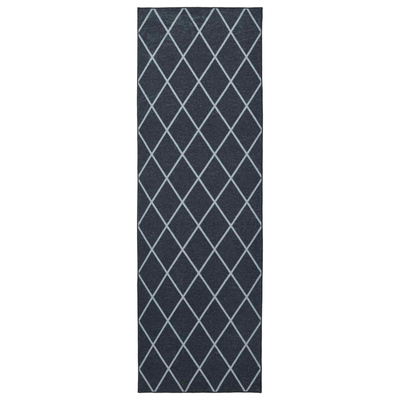 Chodnik dywanowy ORIZ 1150 gsm Czarny wzór siatkowy