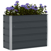 Donica Antracyt 100 x 40 x 75 cm Stal