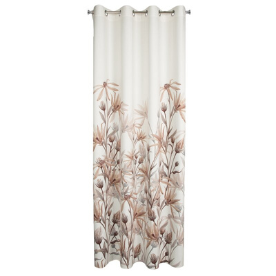 Zasłona Inez beżowa 140x250