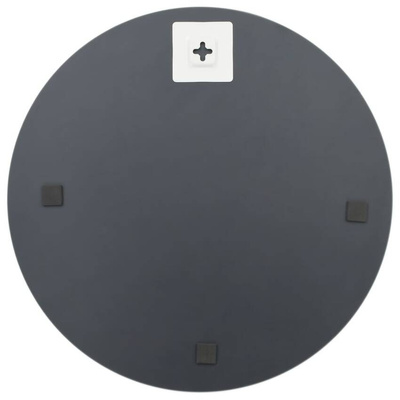 Lustro ścienne z lampkami LED, okrągłe, szklane vidaXL
