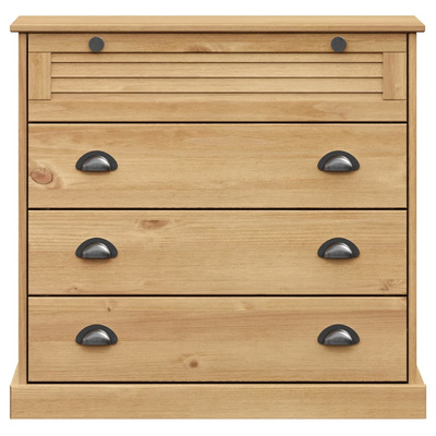 vidaXL Komoda VIGO, 80x40x76 cm, lite drewno sosnowe