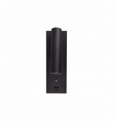 PET MICRO R SWITCH LED 32° KINKIET  CZARNY STRUKTURA