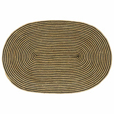 Dywany pokojowe Naturalny i czarny 122 x 183 cm Juta