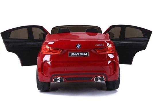 Auto Na Akumulator Nowe BMW X6M SUV Światła LED MP3 Czerowne Lakierowane