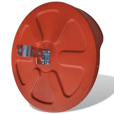 vidaXL Wypukłe lustro drogowe, 60 cm, pomarańczowy, plastik