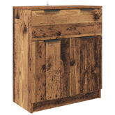 Bufet 3 szt. Stare drewno 120 x 30 x 70 cm Drewno inżynieryjne