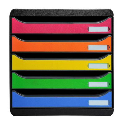 Exacompta Organizer biurkowy Big-Box Plus Horizon z 5 szufladami