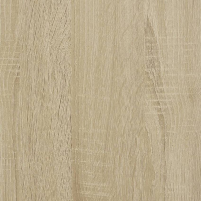 vidaXL Biurko dąb sonoma 120x50x75 cm metal i materiał drewnopochodny