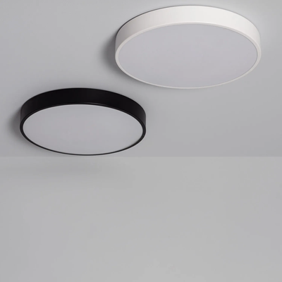 Plafon LED 31W Okrągły Czarny 40cm 3 Barwy Świecenia CCT Abruzzo Fabbri