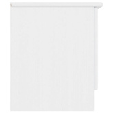 vidaXL Szafka pod TV ALTA, biała, 112x35x41 cm, lite drewno sosnowe
