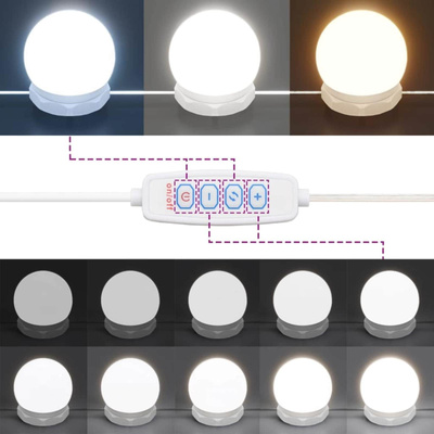 Lustrowe światła Ze LED Lights 12 pcs Biały 4.5 x 4.5 x 4.8 cm