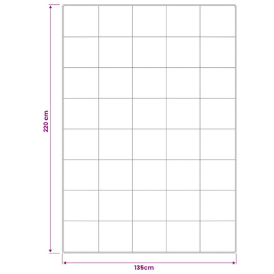 Zestaw kołdry i poduszek 3 szt. 135x220 cm Zima 450 GSM Wełna
